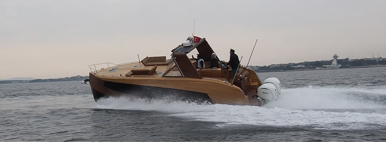 froguen wood fully crafted motor yacht