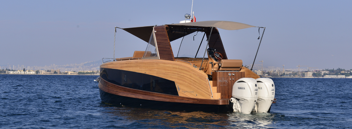 froguen luxury motor boat